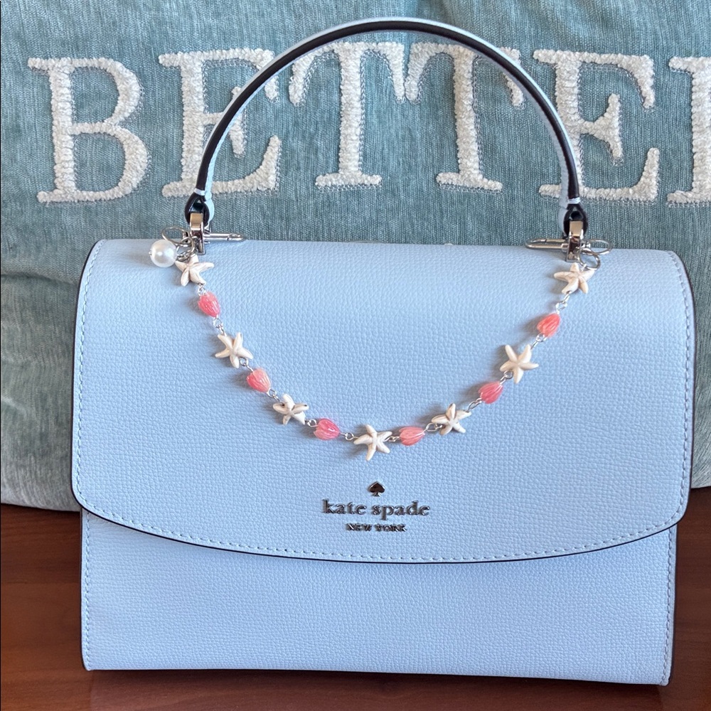 Hawaiian Starfish And Pikake Purse Chain